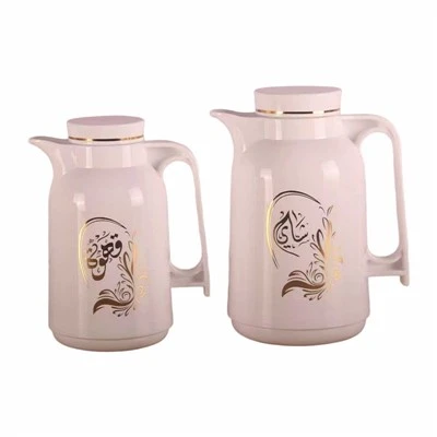 Glas Linnen thermesch Kaffi Carafe